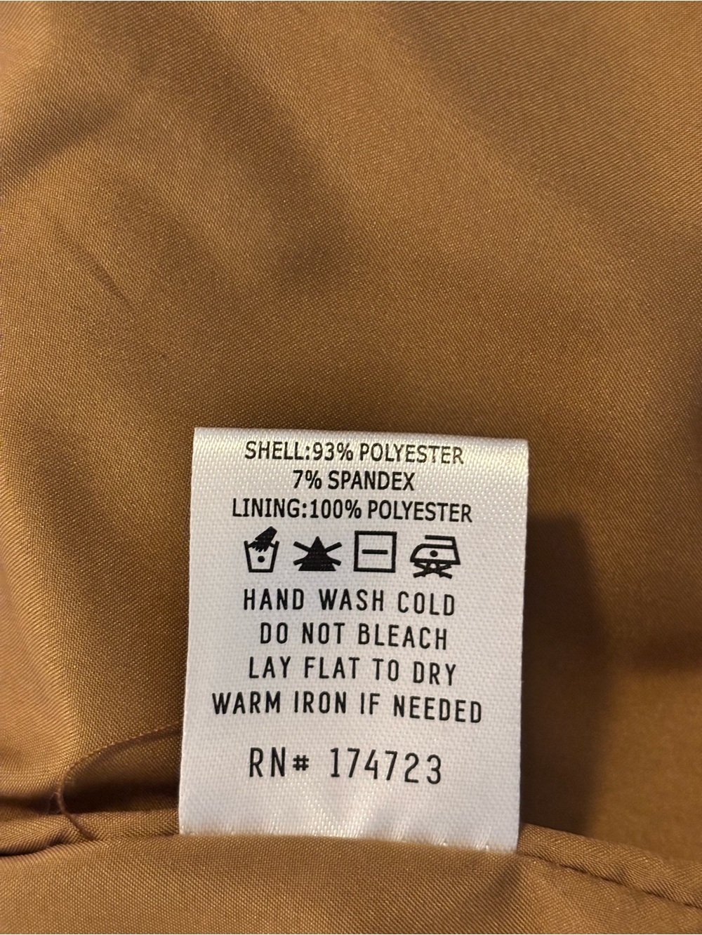 ANWND Chestnut Suede Bomber Jacket Oversized Faux Leather Aviator Moto - Picture 4 of 6